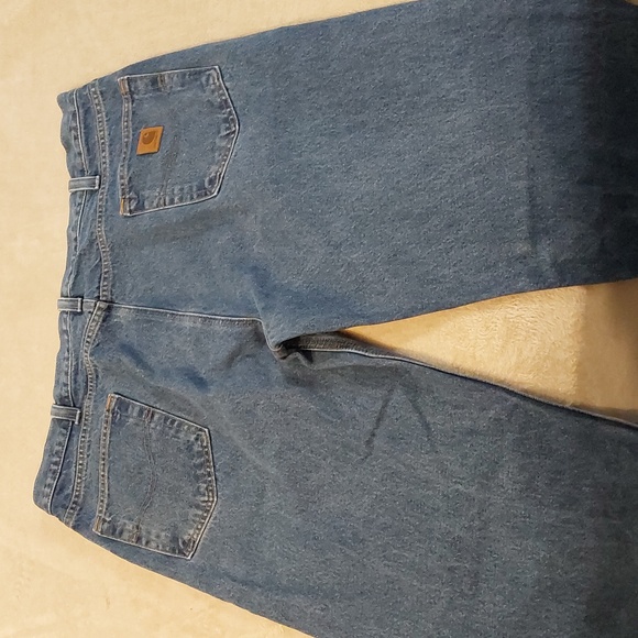 Carhartt Mens Relaxed Straight Jeans Size 42x30 - Picture 11 of 12